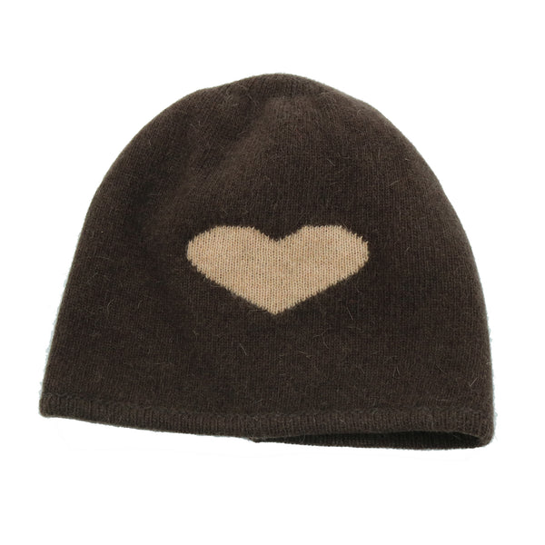 COLOR BLOCK HAT WITH HEART – PORTOLANO