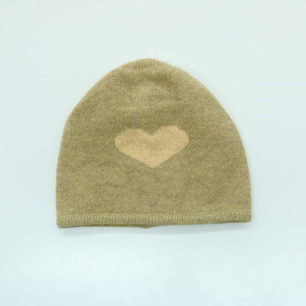 COLOR BLOCK HAT WITH HEART – PORTOLANO