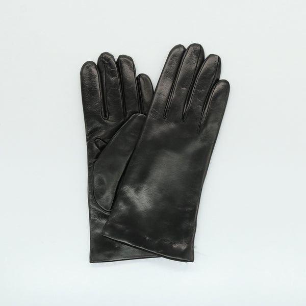 Portolano Cashmere-Lined Napa Leather Gloves Black Portolano Cashmere-Lined Napa Leather Gloves Black
