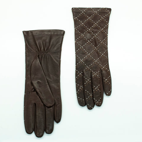 Quilted Leather Gloves