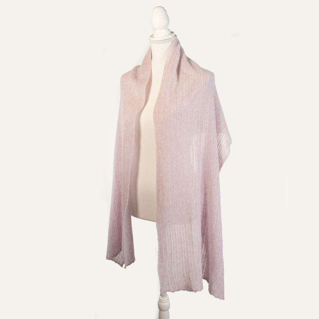 LIGHT WEIGHT OPEN WORK SCARF