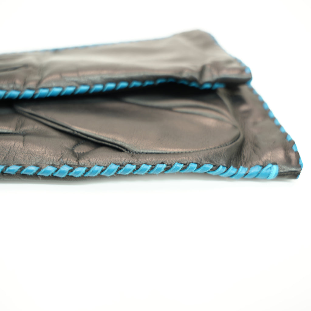 BLACK/TURQUOISE