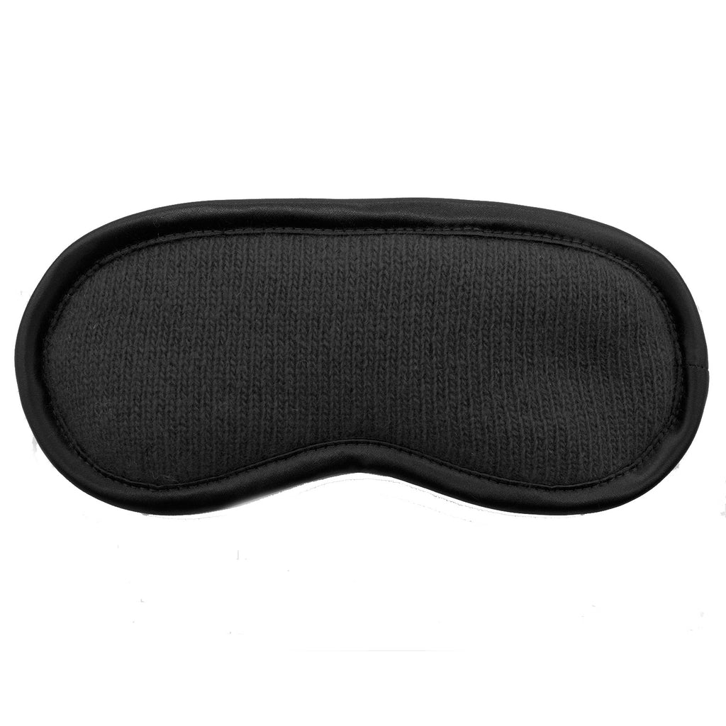 CASHMERE EYEMASK-BLACK