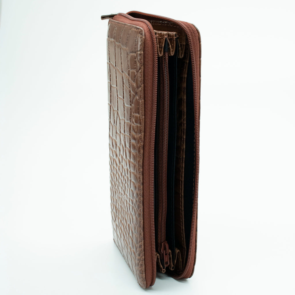 CROCCO PRINT LEATHER WALLET
