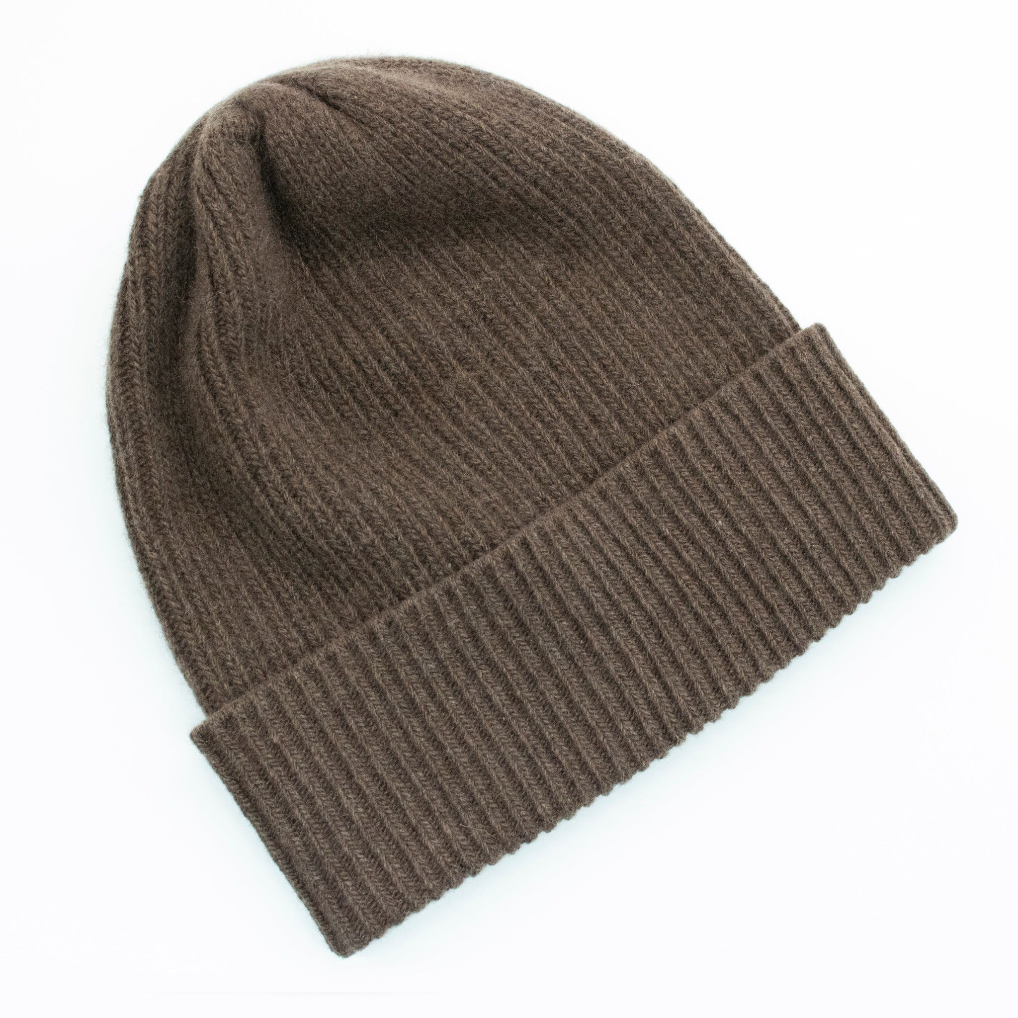 100% Cashmere Beanie Hat, Scarf & Gloves Set Unisex Dark Grey