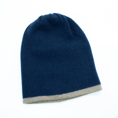 NAVY/NILE BROWN
