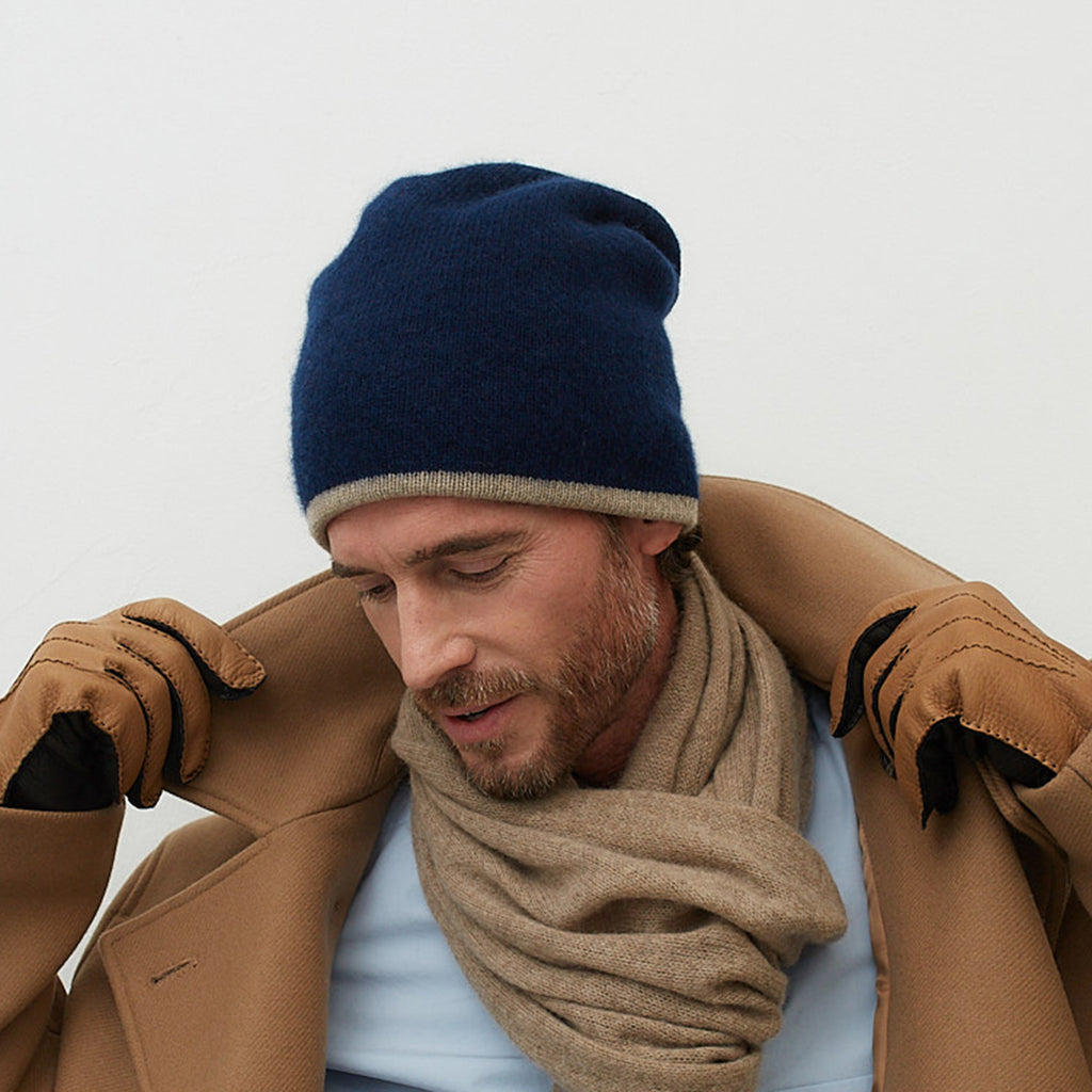 NAVY/NILE BROWN